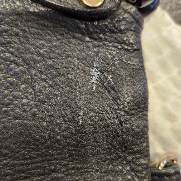 Elie Handbags Custom Artisan Tooled Leather Shoulder Bag - Picture 6 of 6